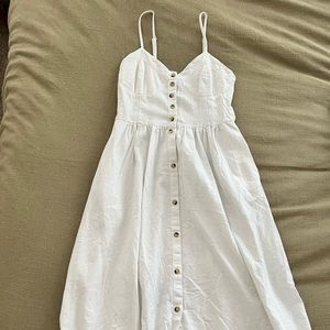 Rolla’s White Linen Dress